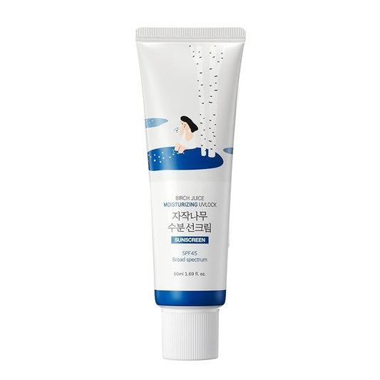 Round Lab Birch Juice Moisturizing Sun Cream 50ml, Korean Suncreen