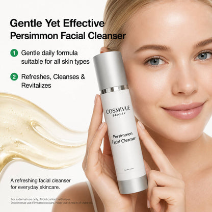 COSMIVUE BEAUTY 4 oz Persimmon Facial Cleanser for daily facial cleansing